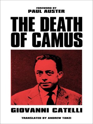 cover image of Death of Camus